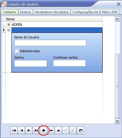 Cadastro de Usurios